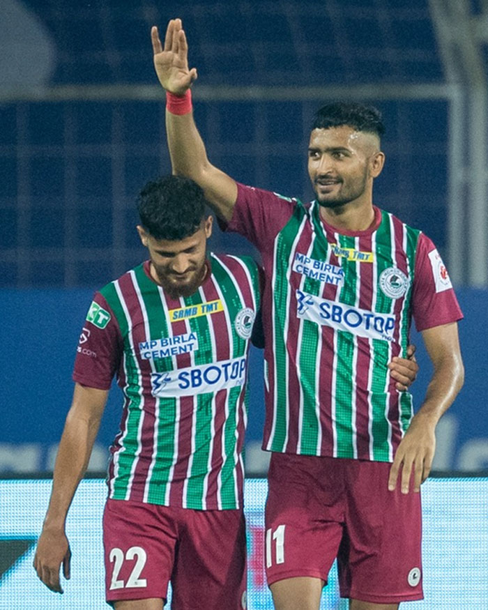 
MATCH-89 : 12.02.2022 : ATK MOHUN BAGAN <b><font color=red> 3-1 </b></font> NORTH EAST UNITED : kolkatafootball.com