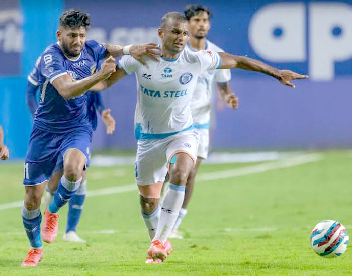 
MATCH-98 : 20.02.2022 : CHENNAIYIN FC <b><font color=red> 1-4 </b></font> JAMSHEDPUR FC : kolkatafootball.com