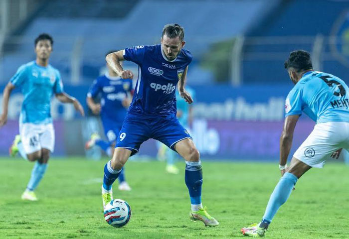 
MATCH-83: 06.02.2022 : CHENNAIYIN FC  <b><font color=red> 0-1 </b></font> MUMBAI CITY FC : kolkatafootball.com