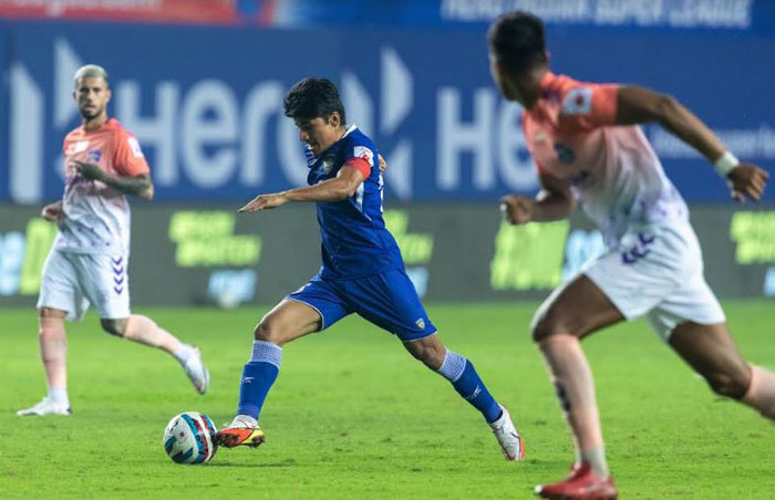 
MATCH-33 : 18.12.21 : CHENNAIYIN FC <b> <font color=red> 2-1 </b></font> ODISHA FC  : kolkatafootball.com