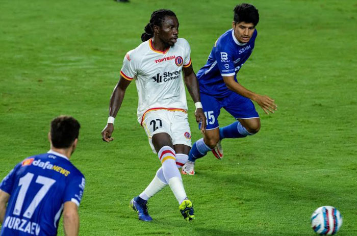 MATCH-16: 03/12/2021 : CHENNAIYIN FC - ( <b> <font color=red> 0-0 </b></font> ) - SC EAST BENGAL : kolkatafootball.com