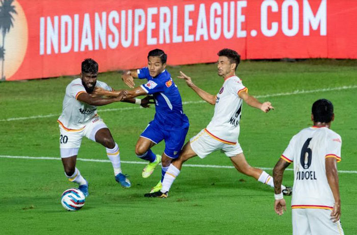 
MATCH-16: 03/12/2021 : CHENNAIYIN FC - ( <b> <font color=red> 0-0 </b></font> ) - SC EAST BENGAL : kolkatafootball.com