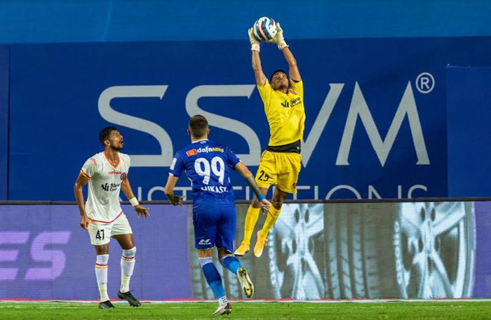 MATCH-16: 03/12/2021 : CHENNAIYIN FC - ( <b> <font color=red> 0-0 </b></font> ) - SC EAST BENGAL : kolkatafootball.com
