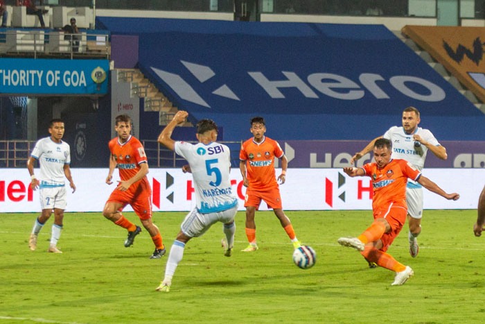 26/11/2021 : FC GOA  - (<b> <font color=red> 1-3  </b></font>) - JAMSHEDPUR FC  : kolkatafootball.com