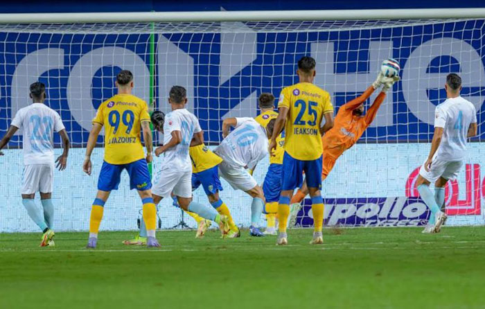 
MATCH-19: 05/12/2021 : KERALA BLASTERS FC <b> <font color=red> 2-1 </b></font>  ODISHA FC : kolkatafootball.com