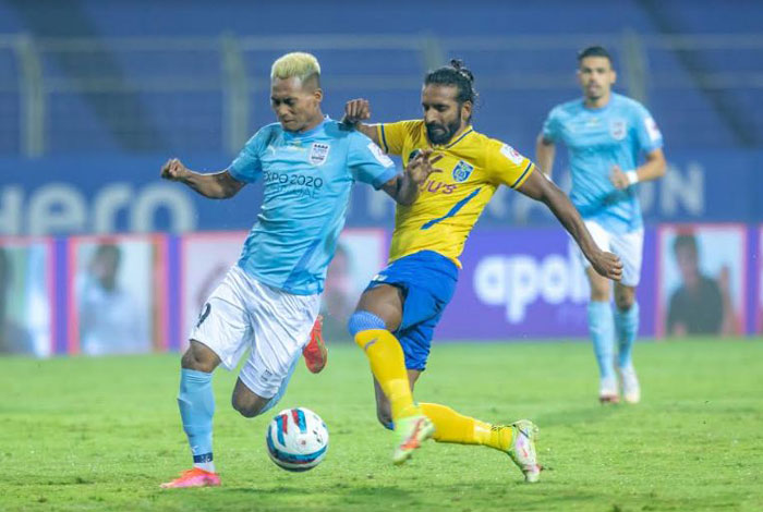 
MATCH-35 : 19.12.21 : MUMBAI CITY FC <b> <font color=red> 0-3  </b></font> KERALA BLASTERS FC  : kolkatafootball.com