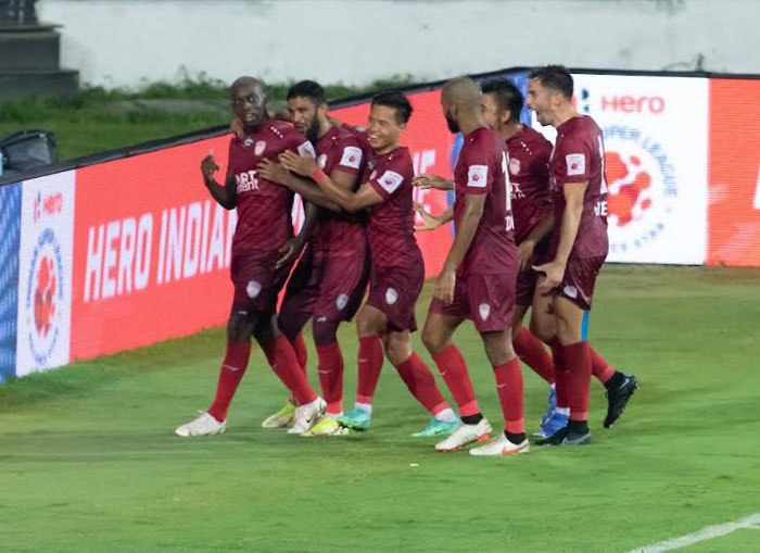 
MATCH-17: 04/12/2021 : NORTH EAST UNITED  FC  - <b> <font color=red> 2-1 </b></font> - FC GOA : kolkatafootball.com