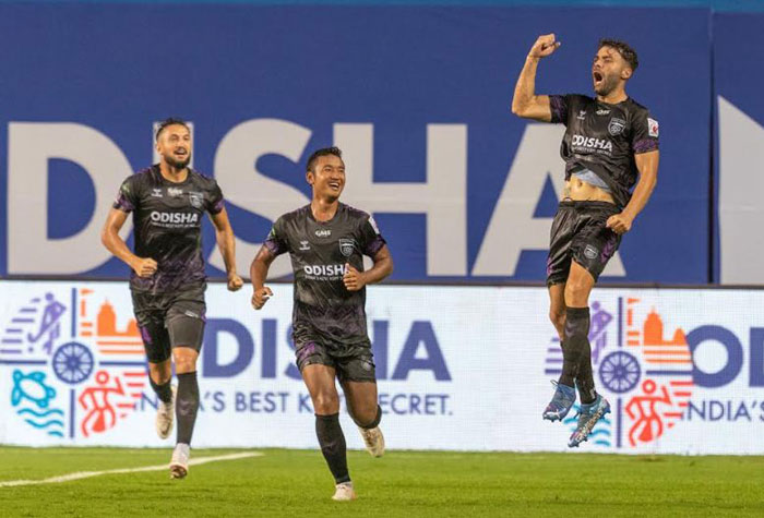 30/11/2021 : ODISHA FC - (<b> <font color=red> 6-4 </b></font>) - SC EAST BENGAL : kolkatafootball.com