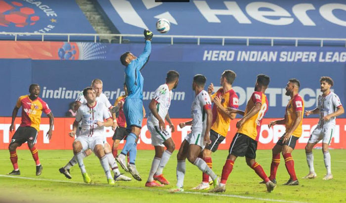 MATCH-9 : 27/11/2021 : SC EAST BENGAL - (<b> <font color=red> 0-3  </b></font>) - ATK MOHUN BAGAN : kolkatafootball.com