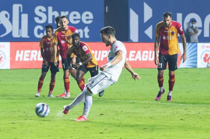 MATCH-21: 07.12.21 : SC EAST BENGAL  <b> <font color=red> 3-4 </b></font> FC GOA : kolkatafootball.com