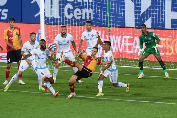 MATCH-3: 21-11-21 :<b> SC EAST BENGAL </b> -  <b><font color=red> 1-1 </b></font>  - <b> JAMSHEDPUR FC : kolkatafootball.com