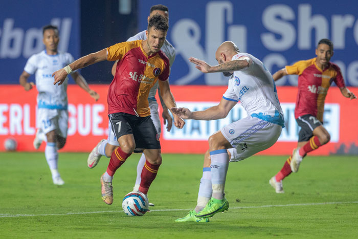 MATCH-3: 21-11-21 :<b> SC EAST BENGAL </b> -  <b><font color=red> 1-1 </b></font>  - <b> JAMSHEDPUR FC : kolkatafootball.com