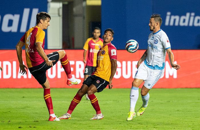 MATCH-3: 21-11-21 :<b> SC EAST BENGAL </b> -  <b><font color=red> 1-1 </b></font>  - <b> JAMSHEDPUR FC : kolkatafootball.com