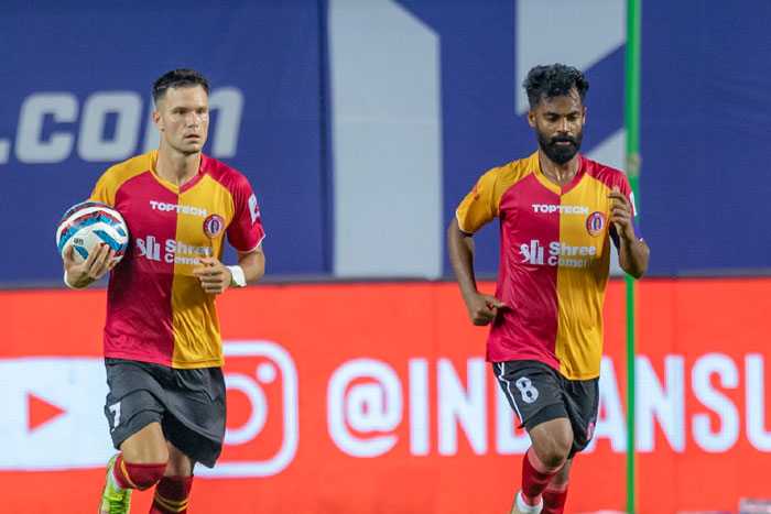 
MATCH-107: 28.02.2022 : SC EAST BENGAL <b><font color=red> 1-1 </b></font>NORTH EAST UNITED : kolkatafootball.com