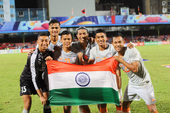 
16-10-21 ( FINAL):  INDIA <b><font color=red> 3-0  </b></font>NEPAL  (FT) : kolkatafootball.com
